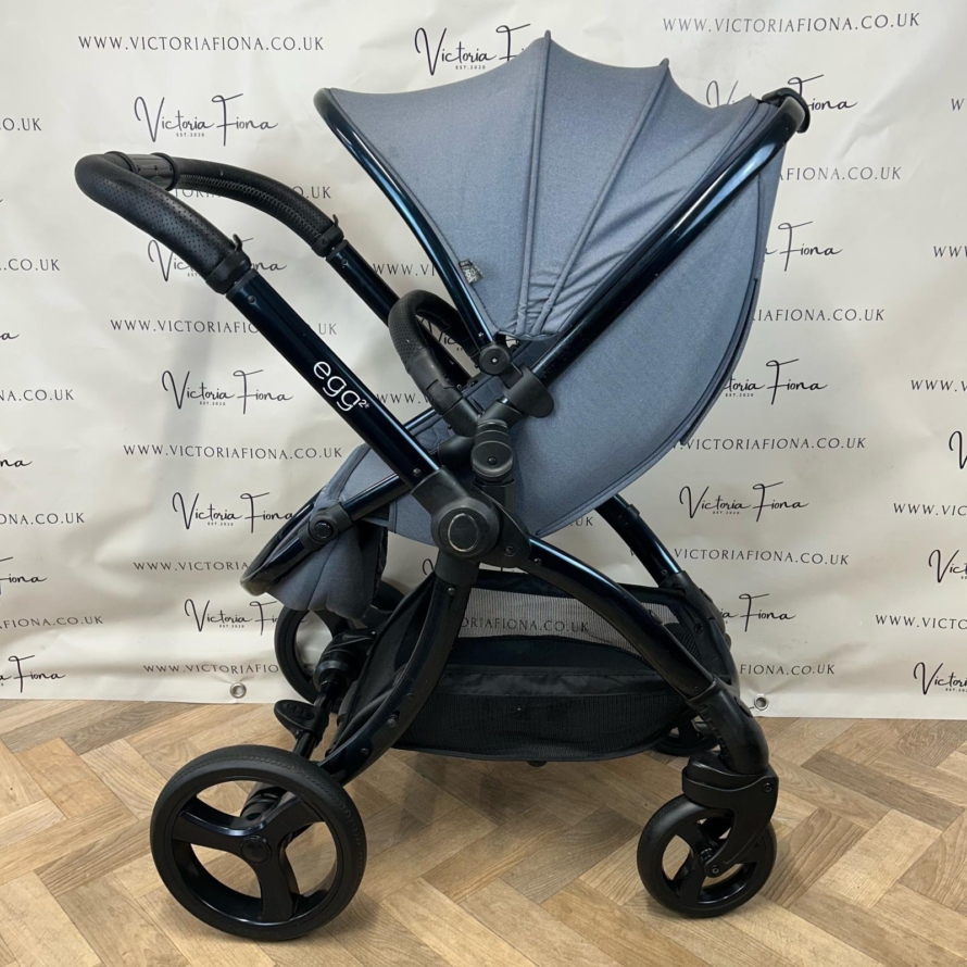 PRELOVED Egg2 Complete Travel System - Chambray Blue 💙 - Image 5