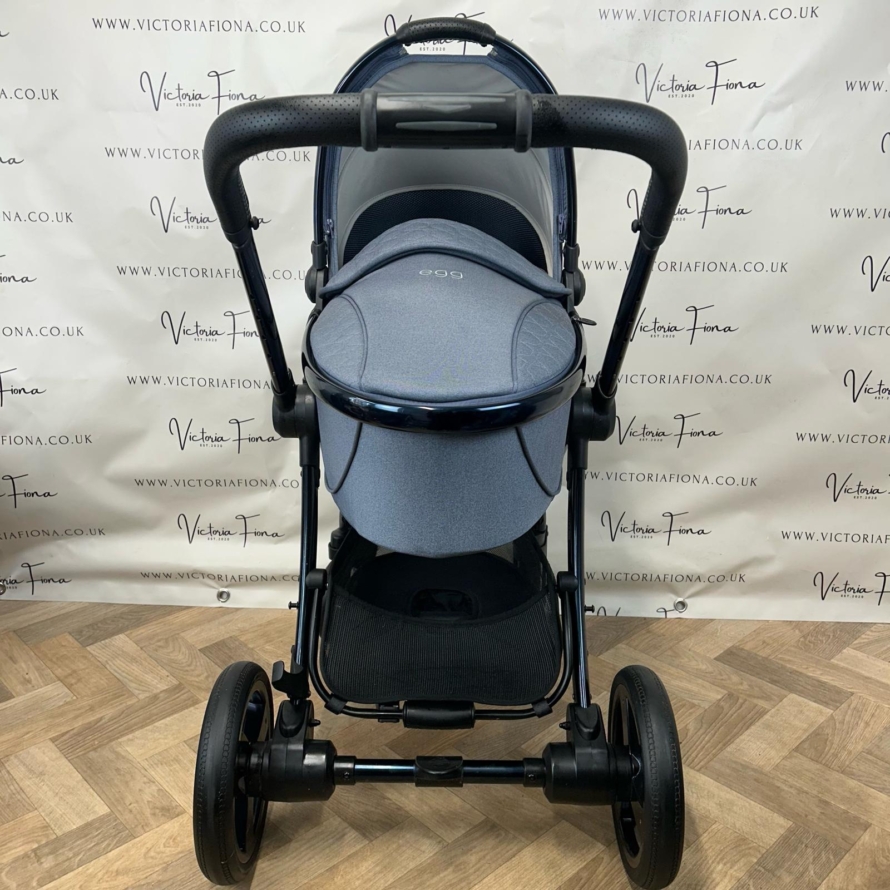 PRELOVED Egg2 Complete Travel System - Chambray Blue 💙 - Image 3