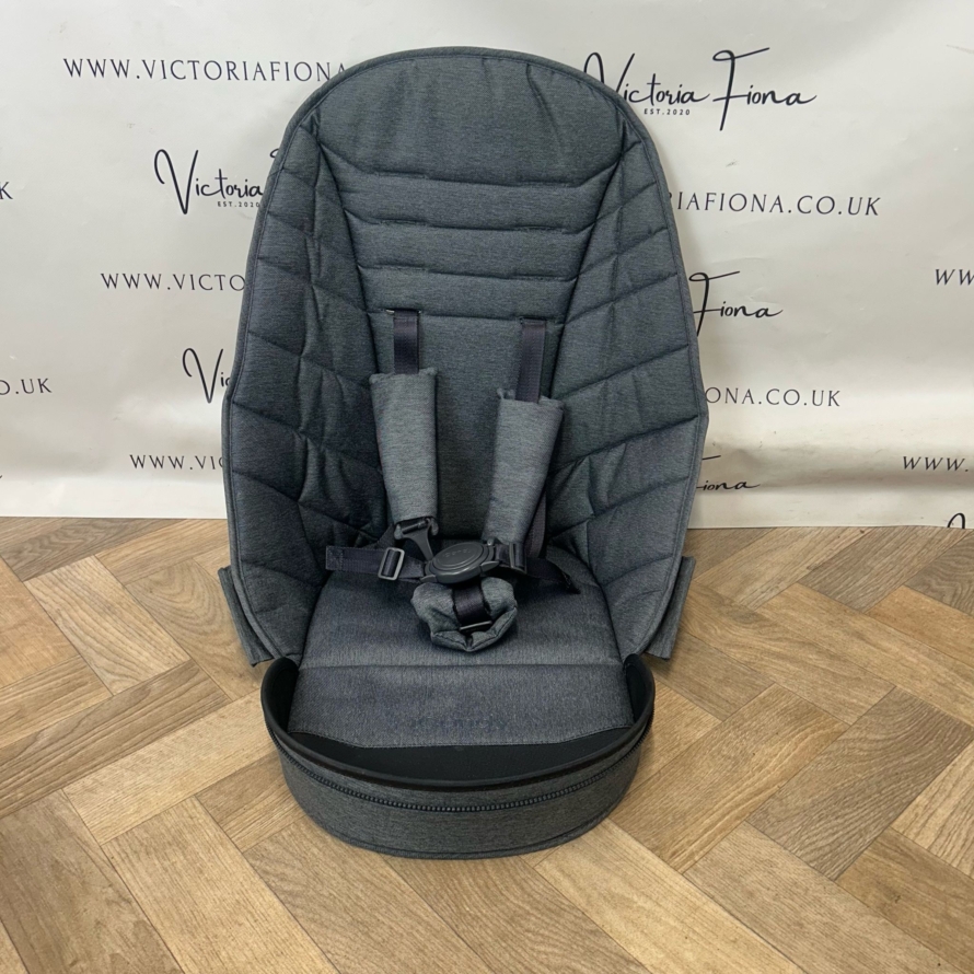 PRELOVED iCandy Peach 6 Pushchair Travel System Phantom - Dark Grey Twill 🩶 - Image 8