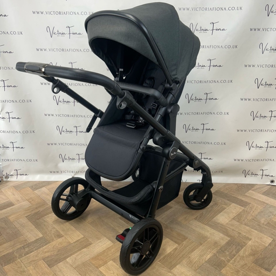PRELOVED Silver Cross Coast Pushchair & Carrycot - FLINT GREY 🩶 - Image 5
