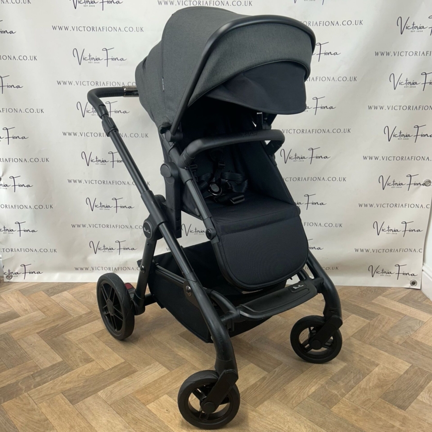 PRELOVED Silver Cross Coast Pushchair & Carrycot - FLINT GREY 🩶 - Image 6