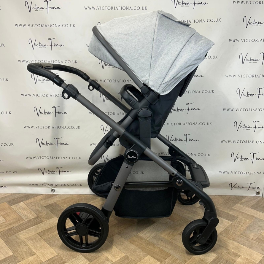 PRELOVED Silver Cross Coast Pushchair & Carrycot - SHORELINE - Image 7