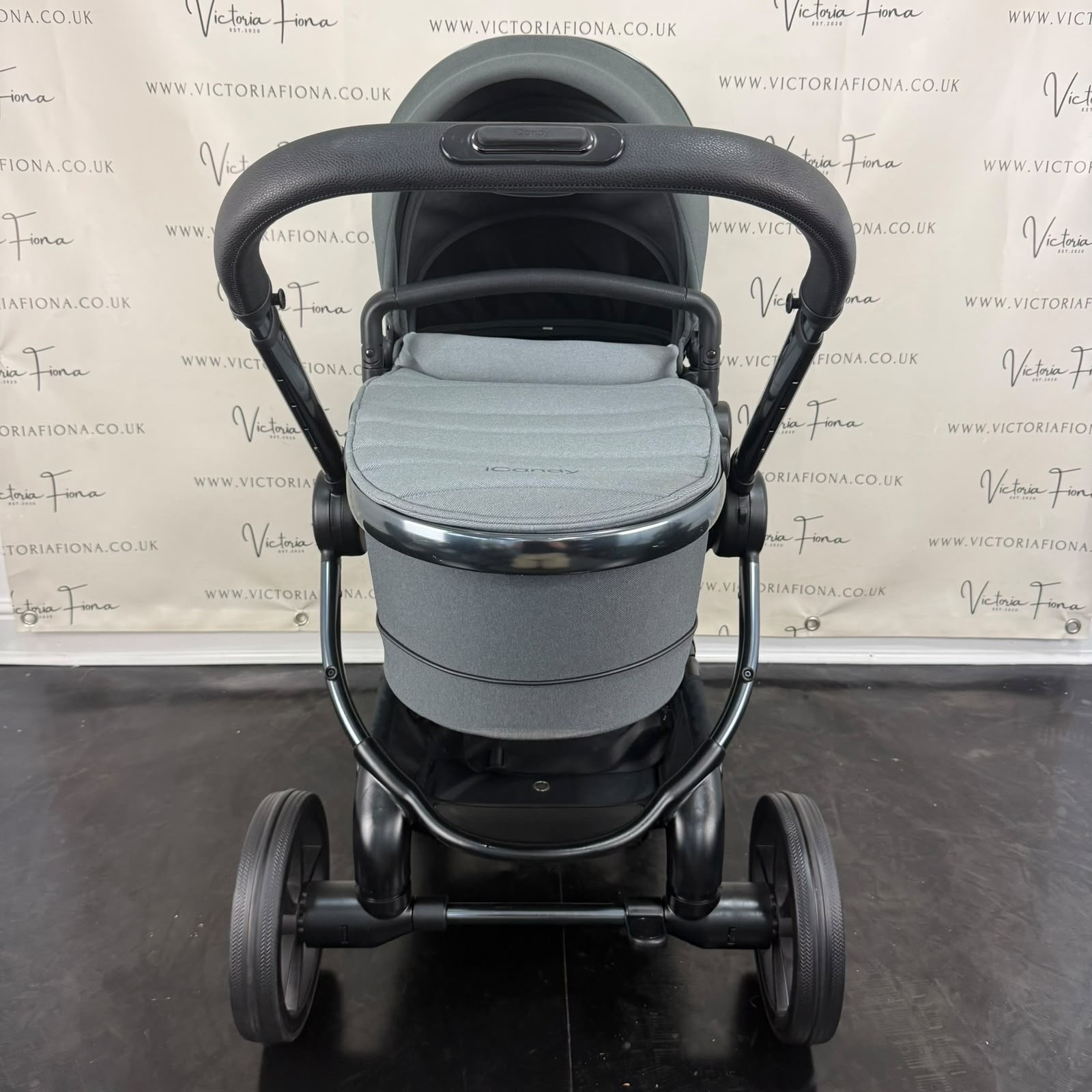 PRELOVED iCandy Peach 7 Pushchair with Maxi Cosi 360 PRO Car Seat & Isofix- TRUFFLE GREY RRP£1519 - Image 6