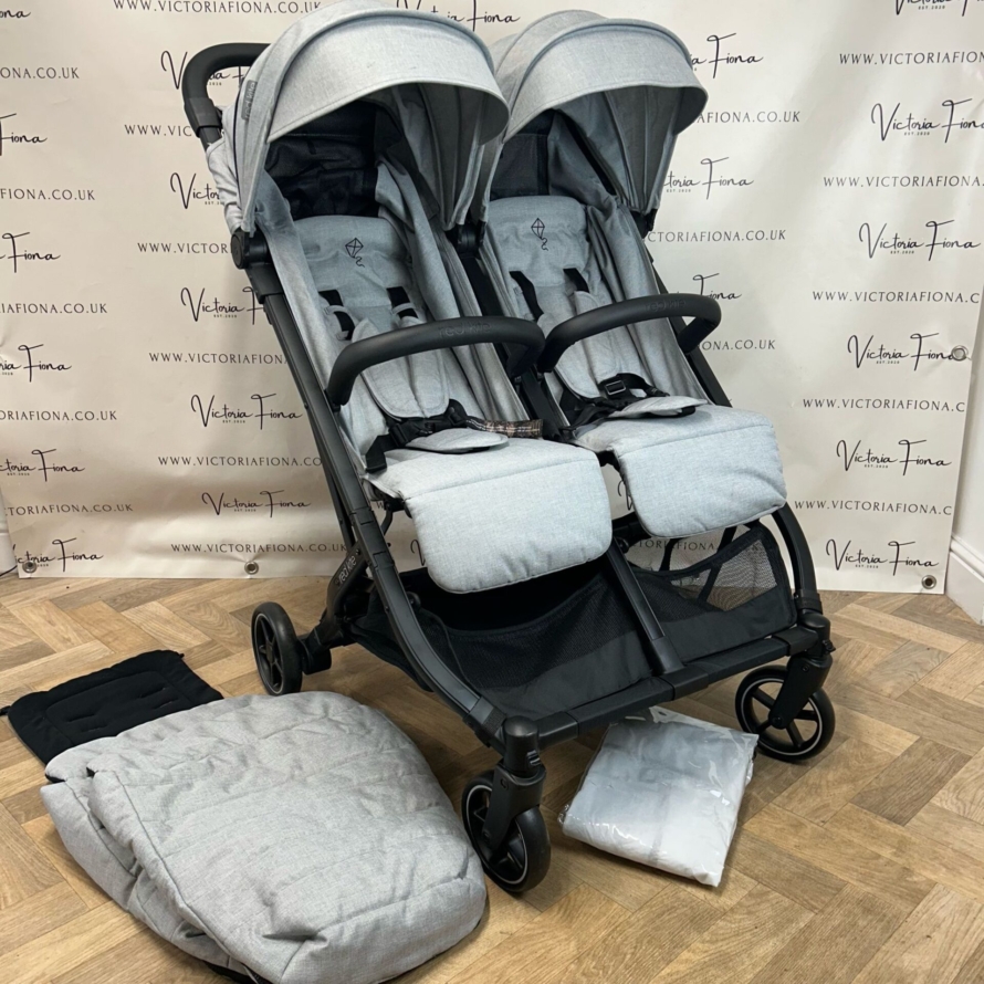 NEW Red Kite Push Me Double Dubl Twin Stroller RRP £260