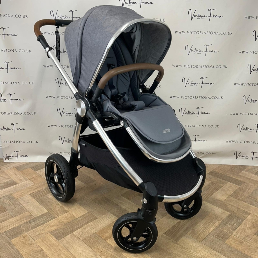 PRELOVED Mamas & Papas Ocarro Pushchair & Carrycot - Shadow Grey - Image 9