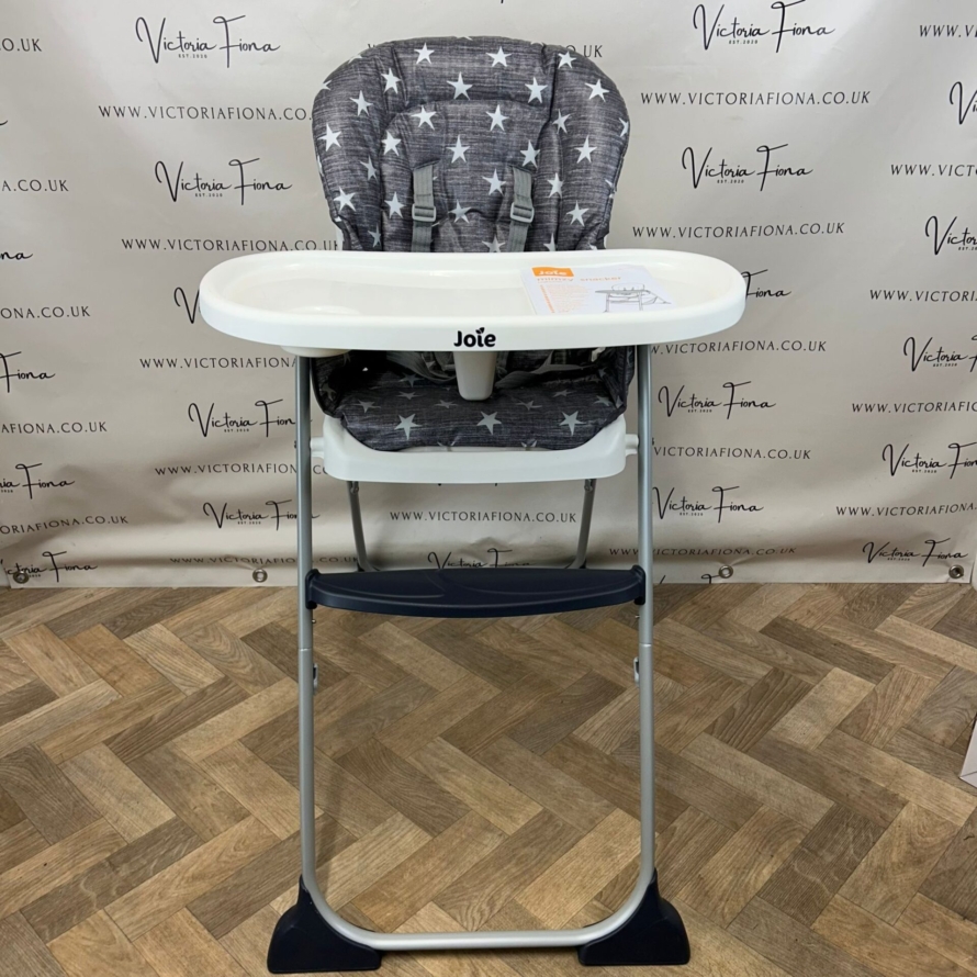 NEW Joie Mimzy Snacker Highchair - Twinkle Linen RRP£60 - Image 4
