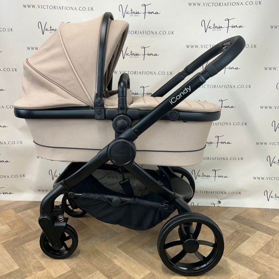 PRELOVED iCandy Peach 7 Pushchair and Carrycot - Cookie 🍪 - Image 4