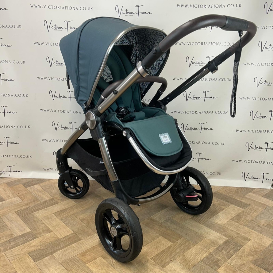 PRELOVED Mamas And Papas Ocarro Pushchair Stroller - Liberty Floral Blue - Image 7