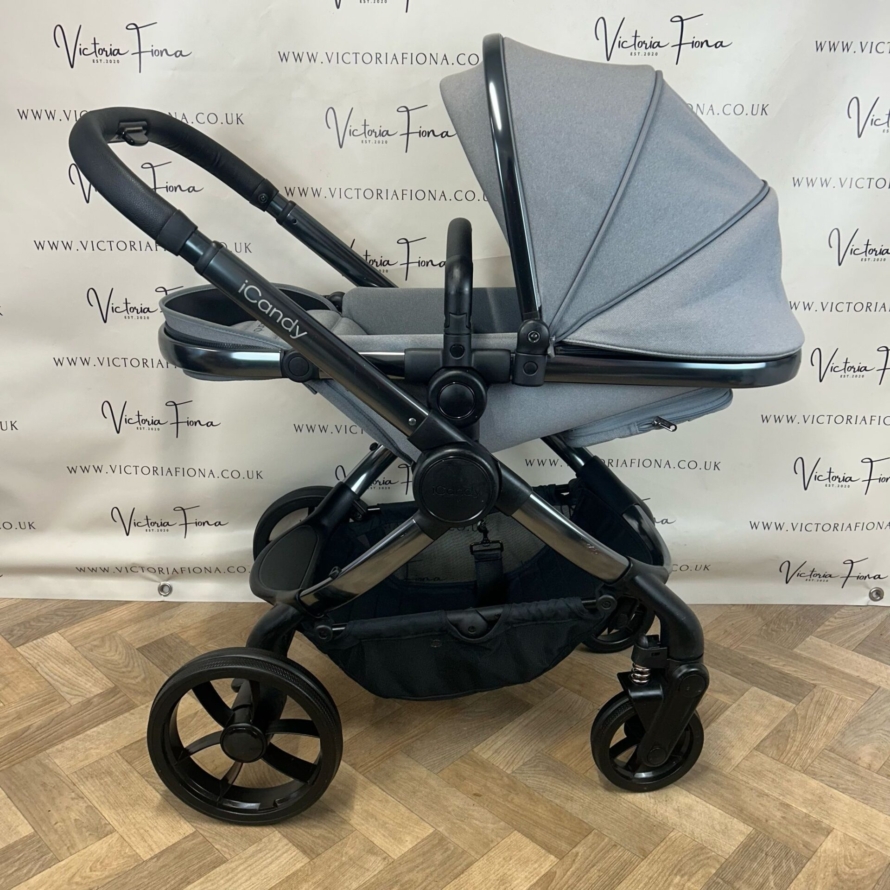 PRELOVED iCandy Peach 7 Pushchair with accessories - LIGHT GREY - Image 6