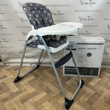 NEW Joie Mimzy Snacker Highchair - Twinkle Linen RRP£60