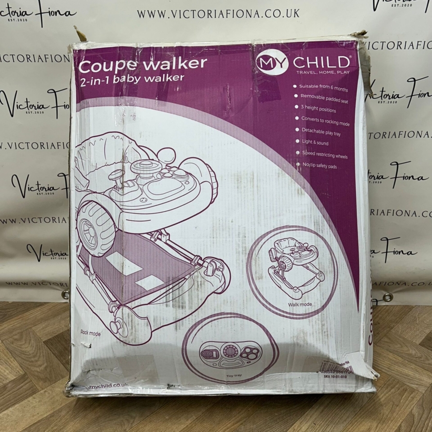 NEW (OTHER) My Child
Coupe Baby Walker - Pink Candy RRP£100 - Image 4