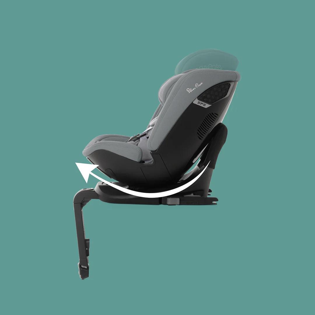 NEW Silver Cross Motion 3 All Size 360 Group 0+/1/2/3 Car Seat - Taupe RRP£275 - Image 3