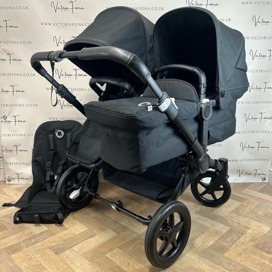 PRELOVED Bugaboo Donkey 5 - ALL BLACK 🖤