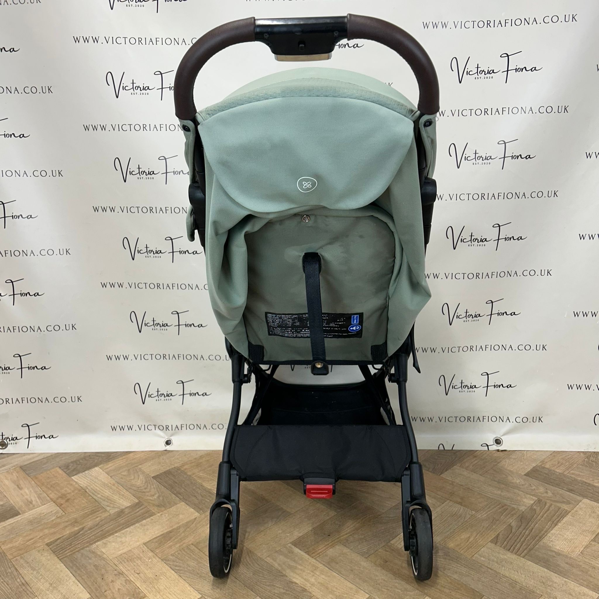 PRELOVED Silver Cross Clic Compact Stroller - Sage Green RRP£295 - Image 5