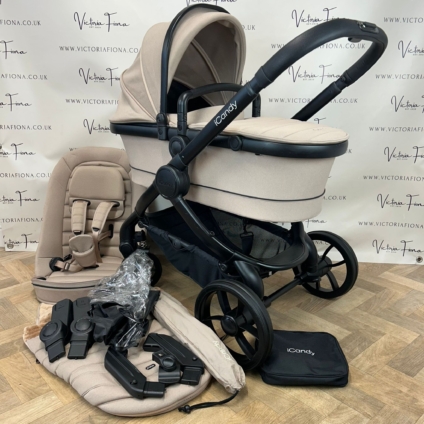 PRELOVED iCandy Peach 7 Pushchair and Carrycot - Cookie 🍪