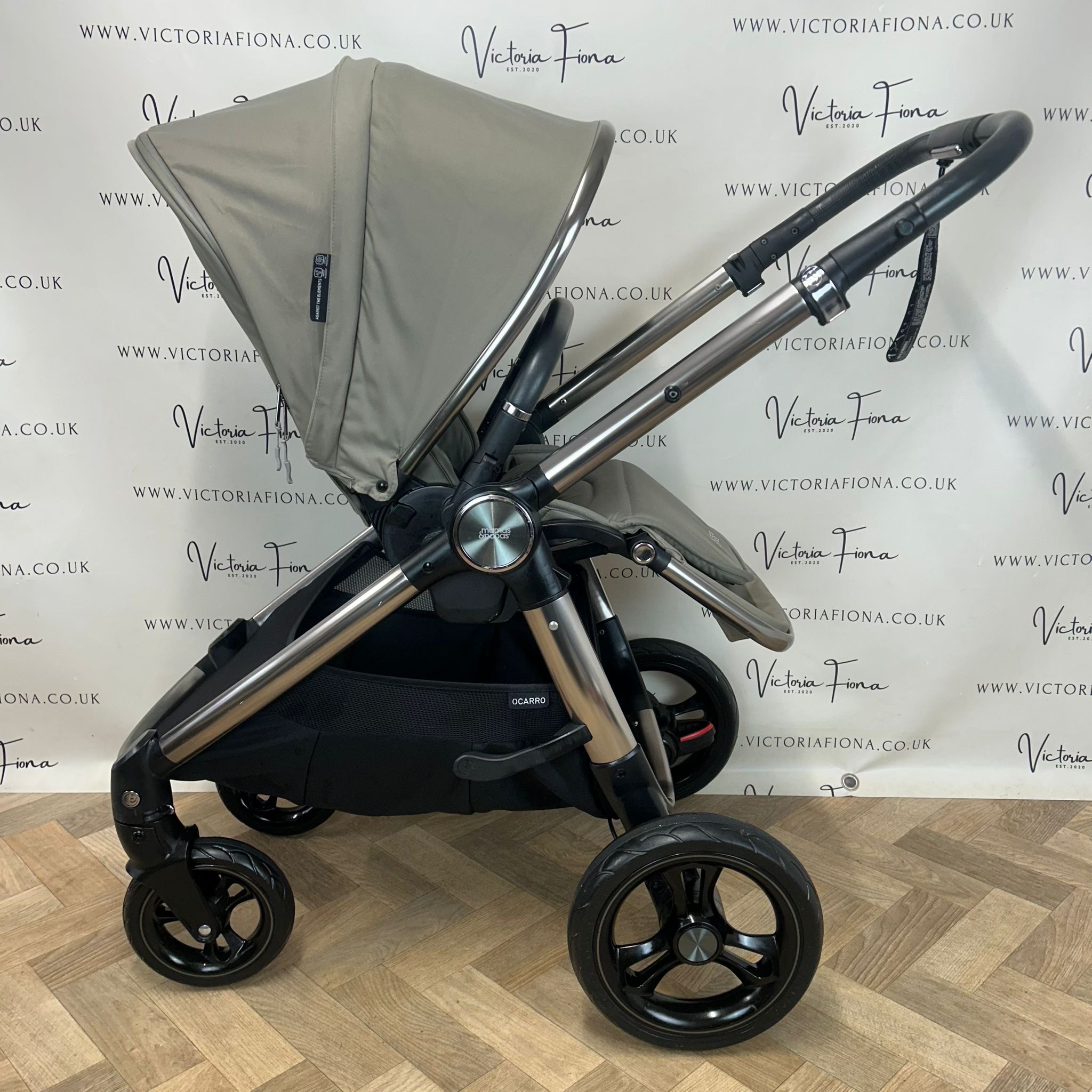 PRELOVED Mamas And Papas Ocarro Pushchair & Carrycot - Everest - Image 6