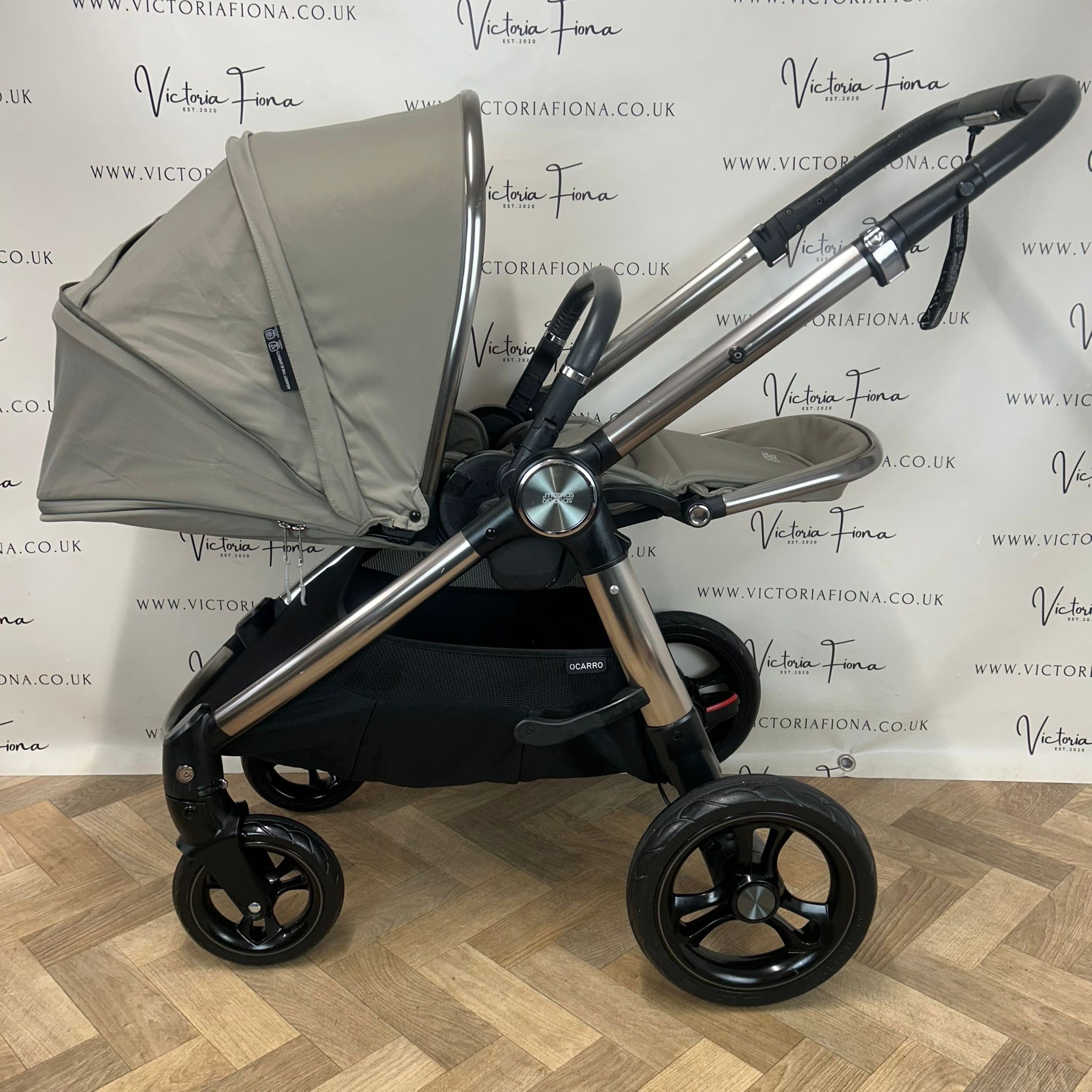 PRELOVED Mamas And Papas Ocarro Pushchair & Carrycot - Everest - Image 7