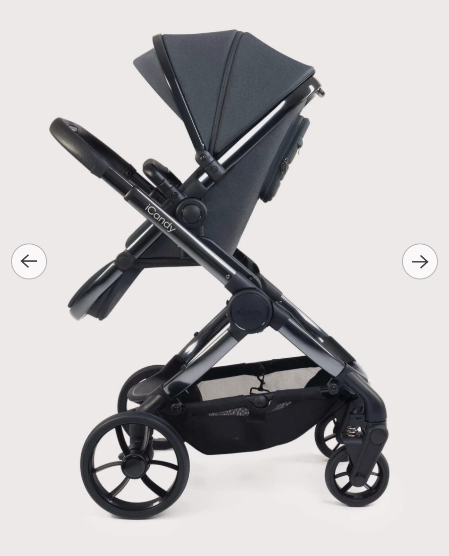 NEW iCandy Peach 7 Pushchair & Carrycot - Truffle Grey RRP£1149 - Image 5