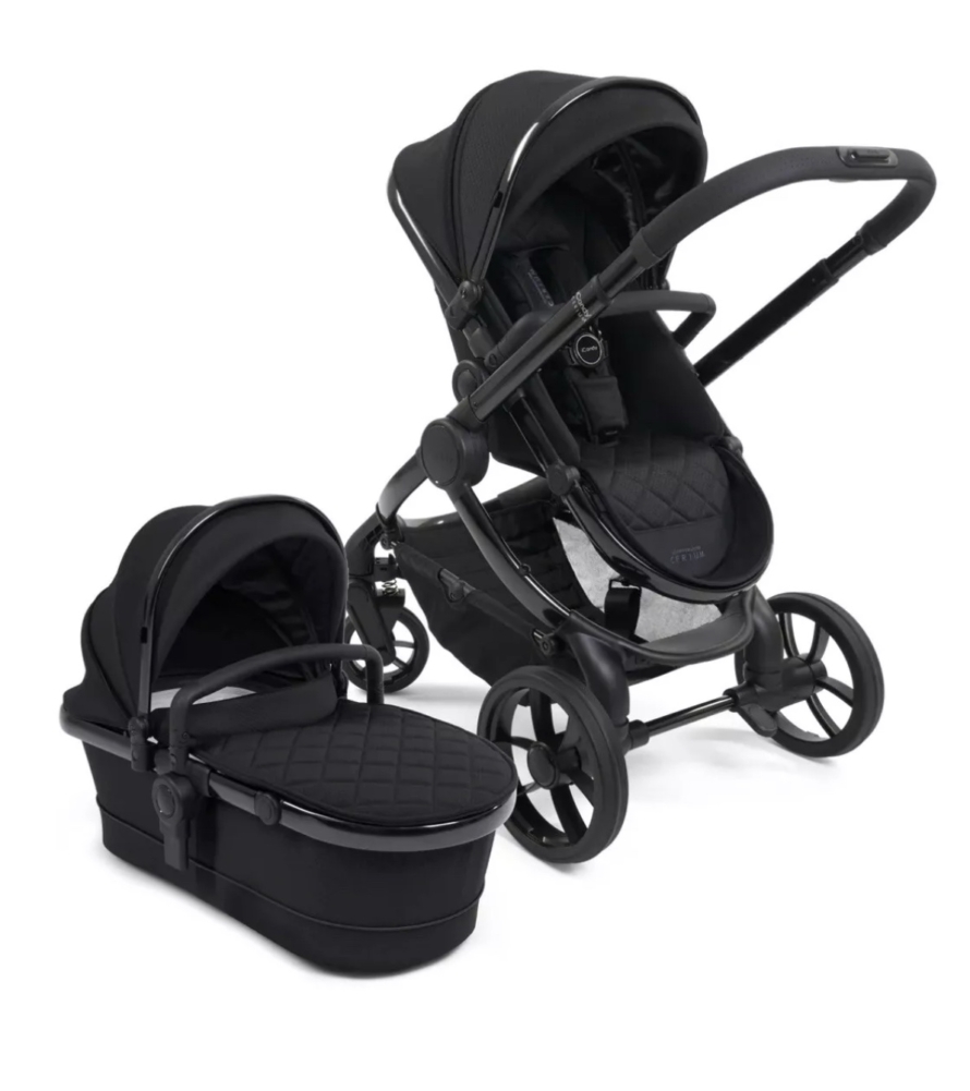 NEW iCandy Peach 7 Pushchair & Carrycot - Cerium Black RRP£1149