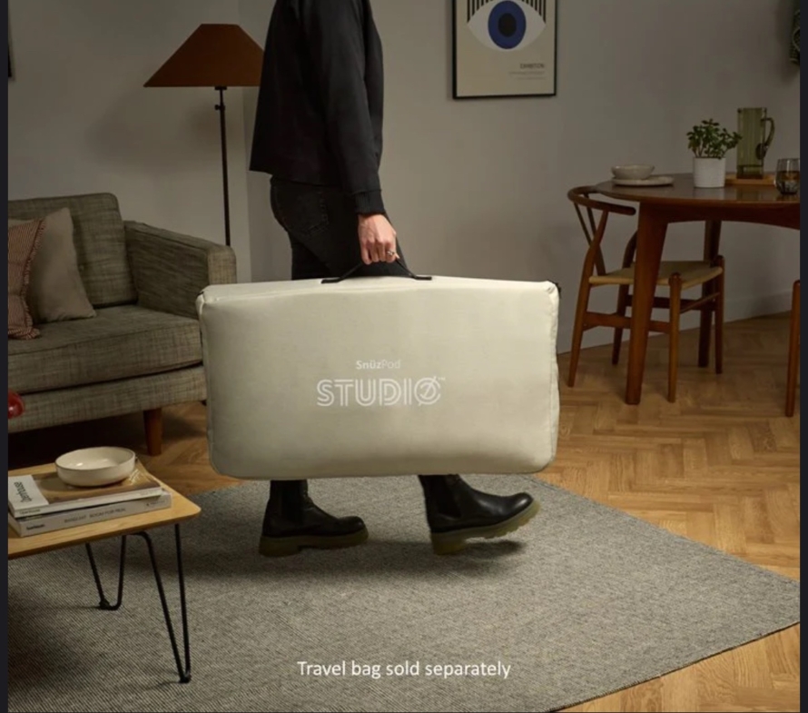 NEW SnuzPod Studio Bedside Crib Stockholm RRP£149 - Image 9