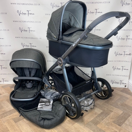 PRELOVED Babystyle Oyster 3 Pushchair & Carrycot - Pepper