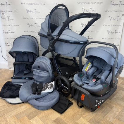 PRELOVED Egg2 Complete Travel System - Chambray Blue 💙