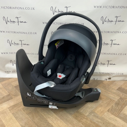 PRELOVED Cybex Cloud Z2 Lie Flat Rotating Car Seat Z2 Isofix Base - Black