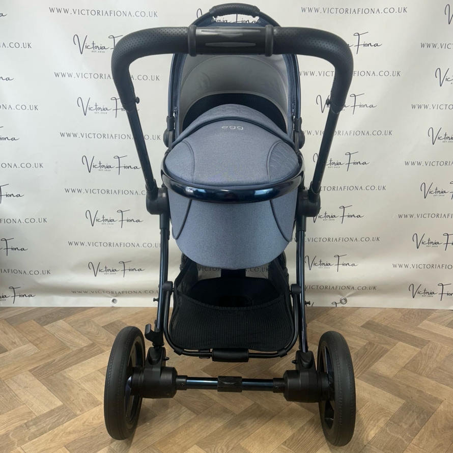 PRELOVED Egg2 Complete Travel System - Chambray Blue 💙 - Image 4