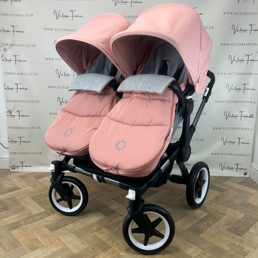 PRELOVED Bugaboo Donkey 5 RRP£1790 - BLUSH PINK & GREY 🩷 - Image 8