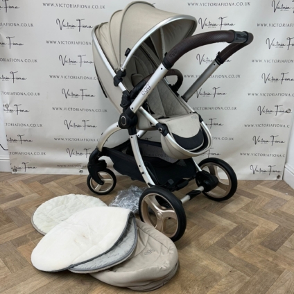 PRELOVED Babystyle Egg2 Pushchair Stroller With Accessories - Feather 🪶
