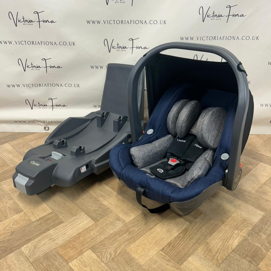 PRELOVED Oyster3 Capsule Car Seat & Isofix - Rich Navy Blue - Image 4