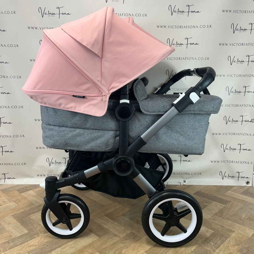 PRELOVED Bugaboo Donkey 5 RRP£1790 - BLUSH PINK & GREY 🩷 - Image 2