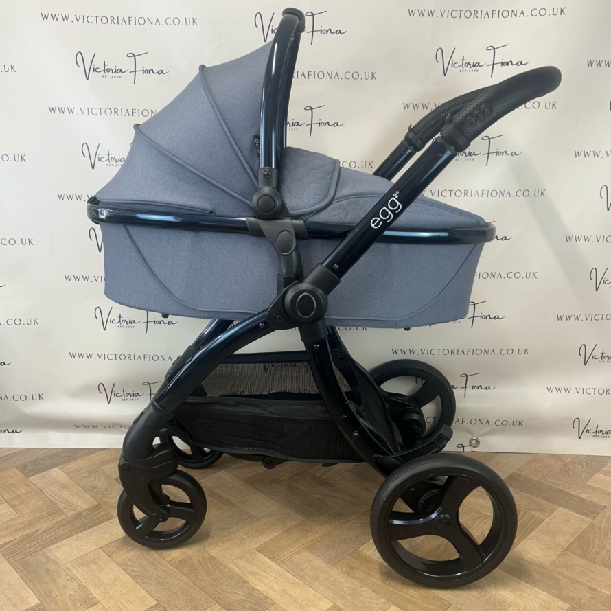 PRELOVED Egg2 Complete Travel System - Chambray Blue 💙 - Image 3