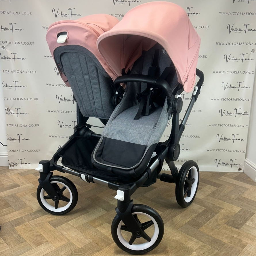 PRELOVED Bugaboo Donkey 5 RRP£1790 - BLUSH PINK & GREY 🩷 - Image 5