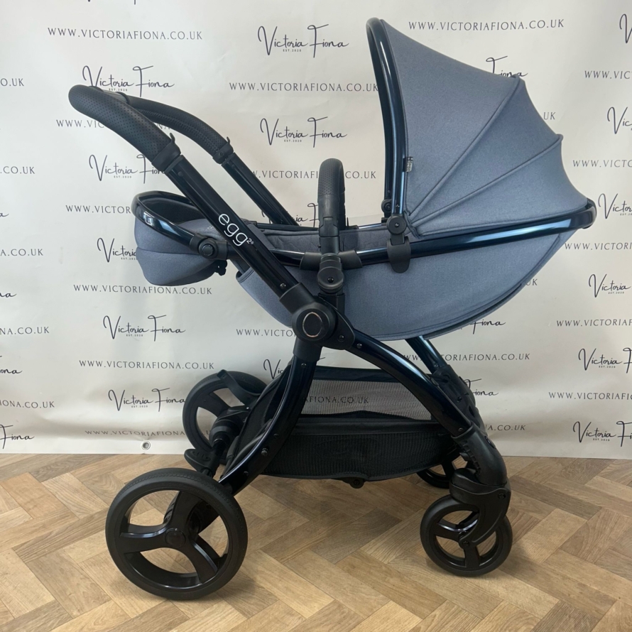 PRELOVED Egg2 Complete Travel System - Chambray Blue 💙 - Image 7
