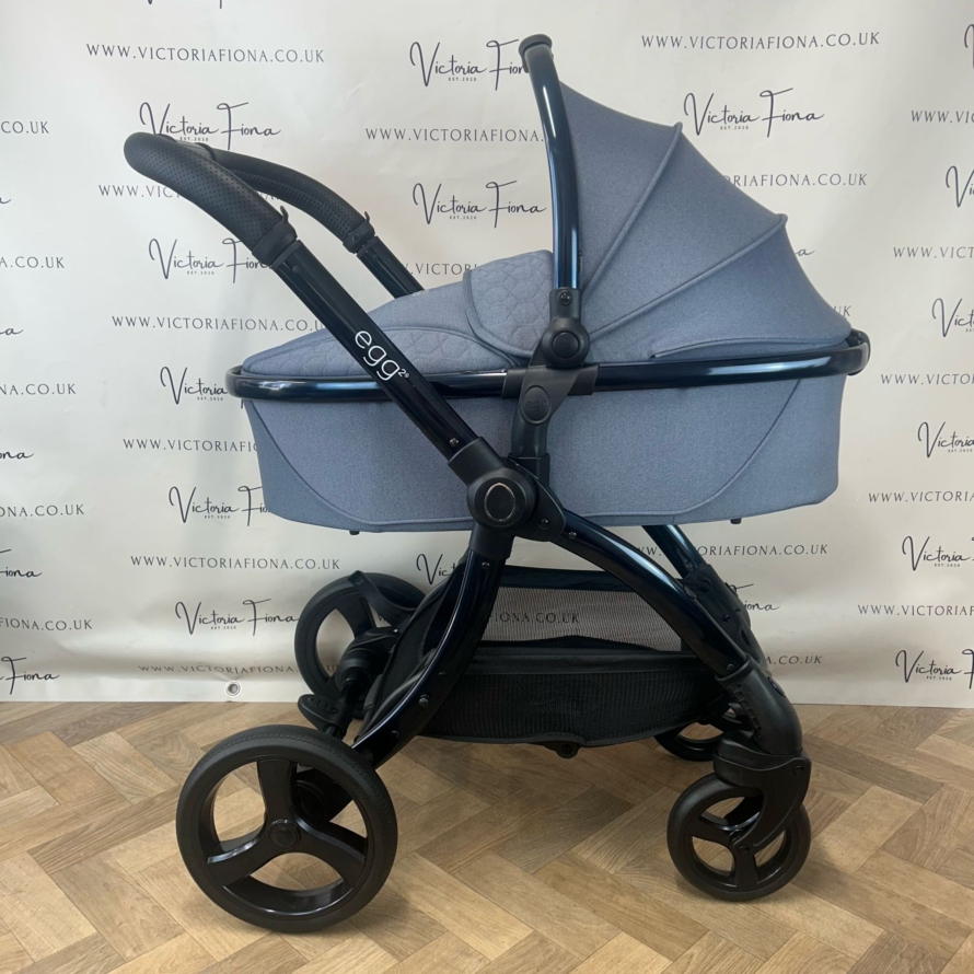 PRELOVED Egg2 Complete Travel System - Chambray Blue 💙 - Image 5