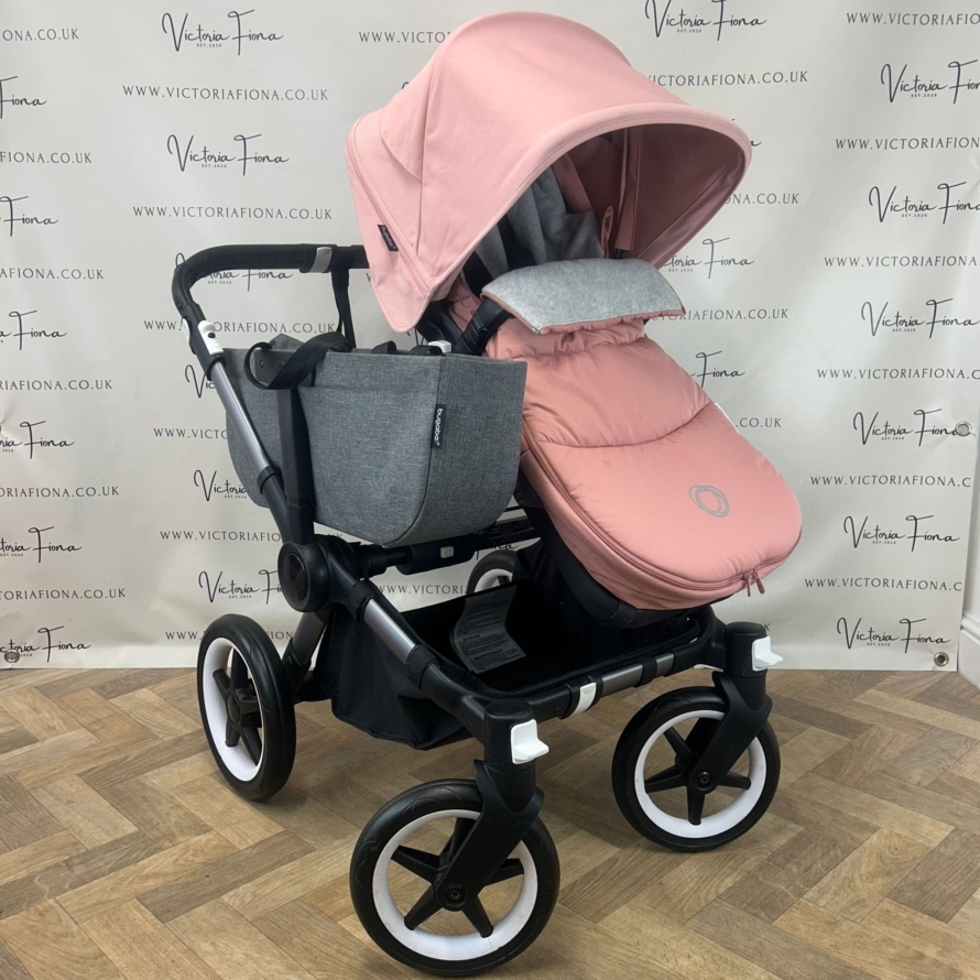 PRELOVED Bugaboo Donkey 5 RRP£1790 - BLUSH PINK & GREY 🩷 - Image 6