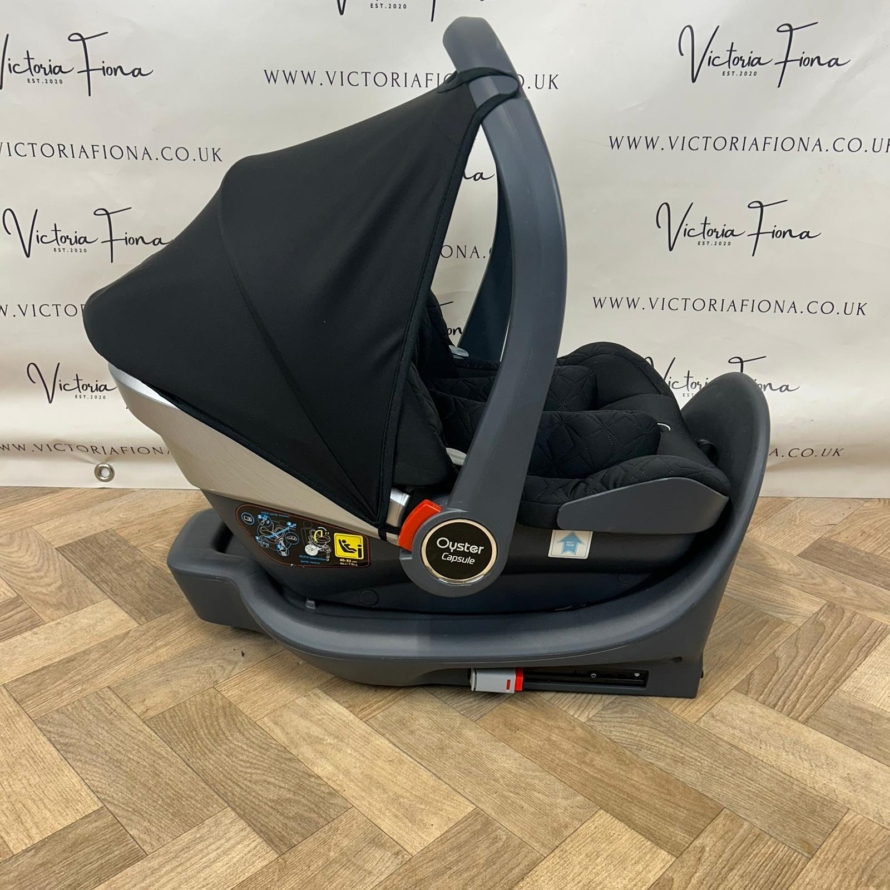 PRELOVED Oyster3 Capsule Car Seat & Isofix - Astral Black - Image 2
