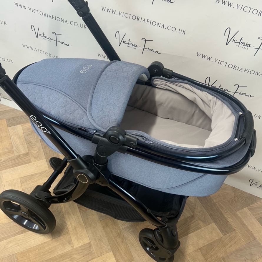 PRELOVED Egg2 Complete Travel System - Chambray Blue 💙 - Image 2