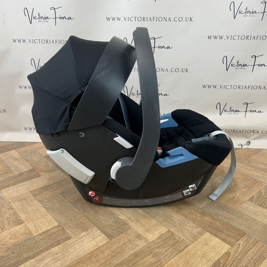 PRELOVED Cybex Aton 5 Car Seat & Isofix Base - Black - Image 3