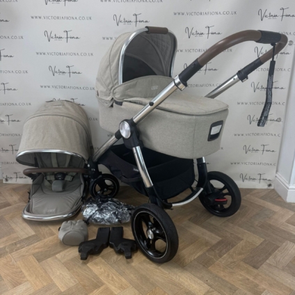 PRELOVED Mamas And Papas Ocarro Pushchair & Carrycot - Cashmere
