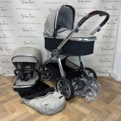 PRELOVED Babystyle Oyster 3 Pushchair & Carrycot - Pebble Beige