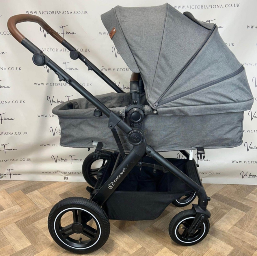 NEW Kinderkraft B-Tour 3 In 1 All Terrain Pushchair Pram Set RRP £259 - Image 3