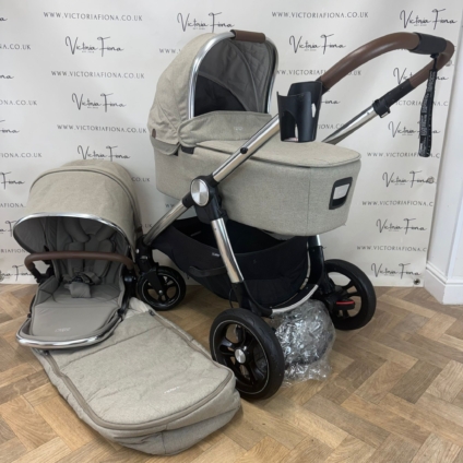 PRELOVED Mamas And Papas Ocarro Pushchair & Carrycot - Cashmere