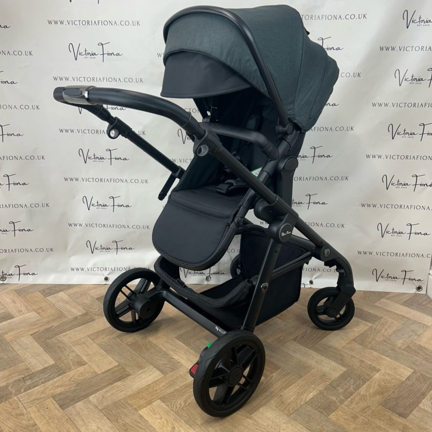 NEW Silver Cross Coast Pushchair & Carrycot - FLINT GREY - Image 7