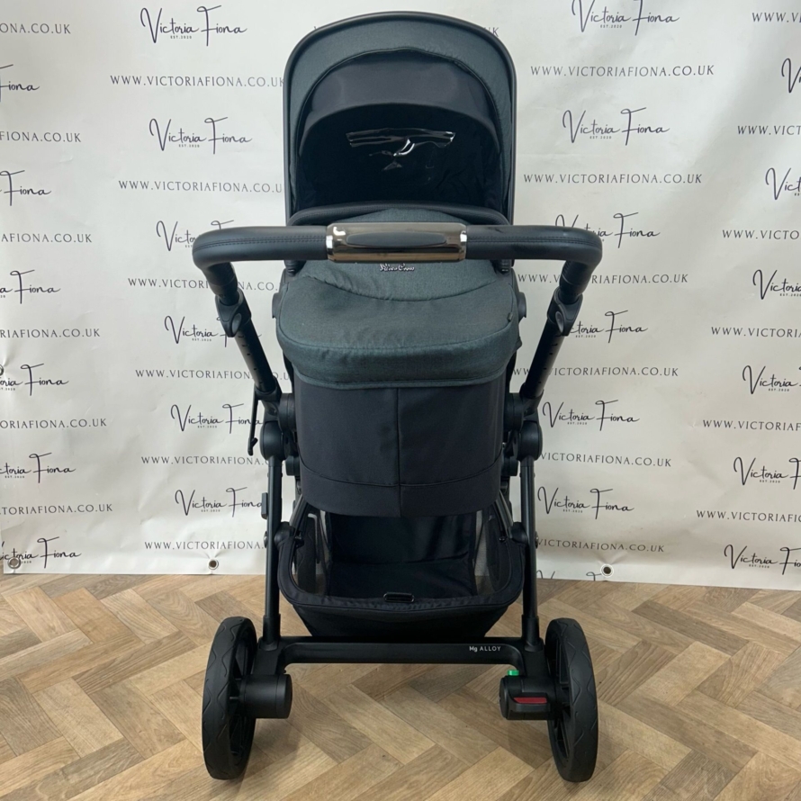 NEW Silver Cross Coast Pushchair & Carrycot - FLINT GREY - Image 4