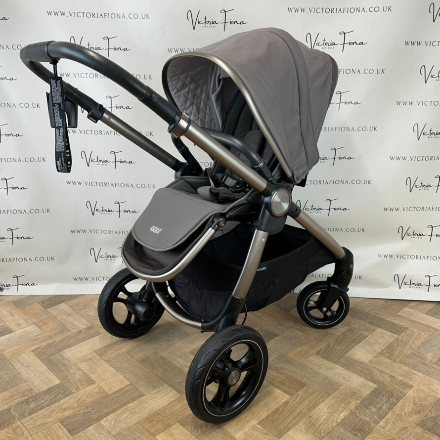 PRELOVED Mamas & Papas Ocarro Carrycot & Pushchair - Phantom 🩶 - Image 6