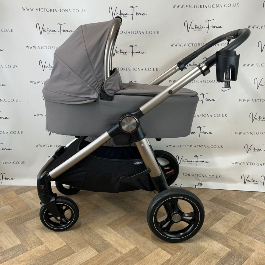 PRELOVED Mamas & Papas Ocarro Carrycot & Pushchair - Phantom 🩶 - Image 4