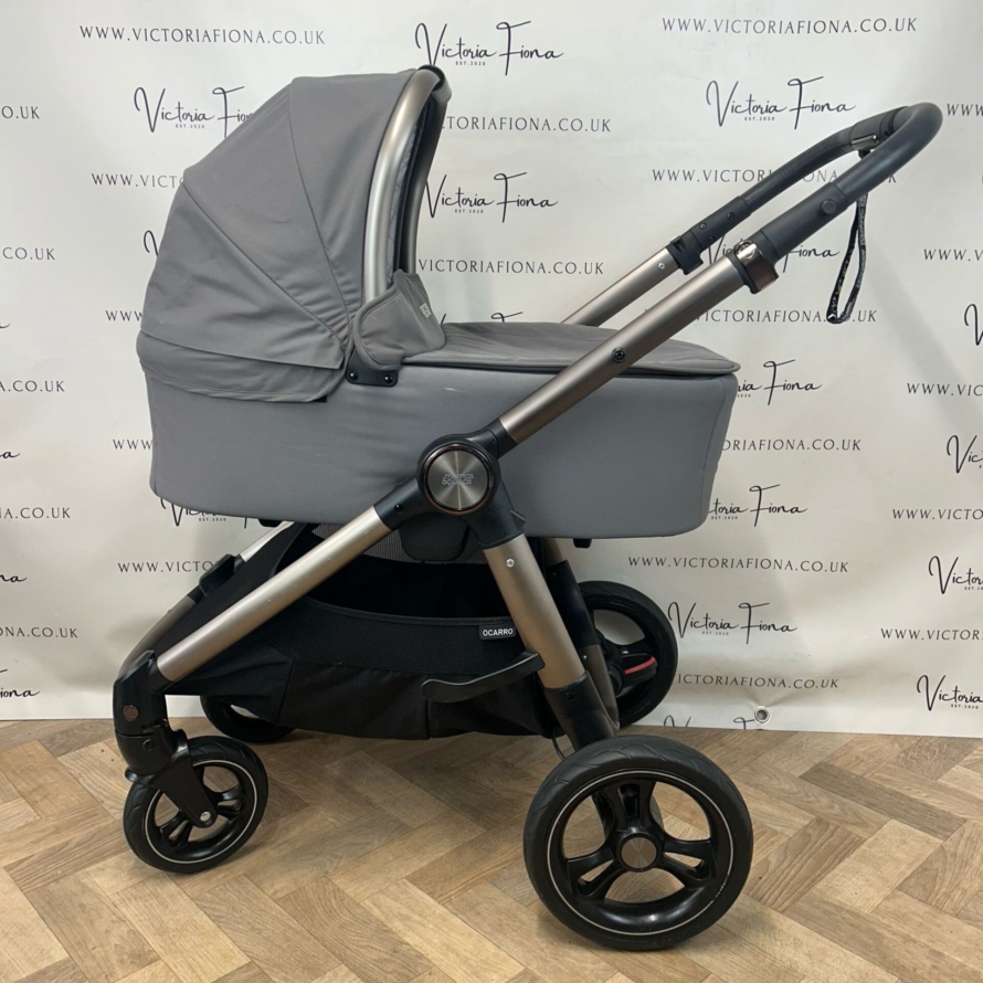 PRELOVED Mamas & Papas Ocarro Carrycot & Pushchair - Phantom - Image 3