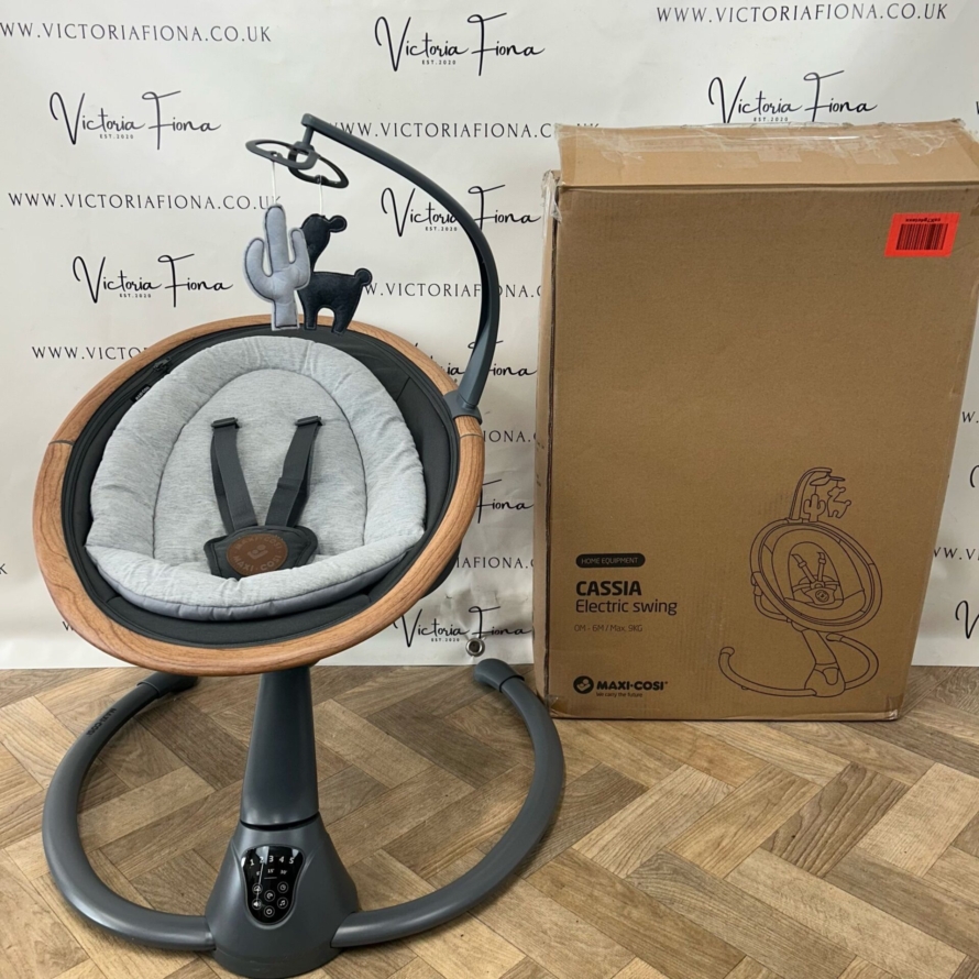 NEW Maxi Cosi Cassia Electric Swing Chair - Graphite RRP£199